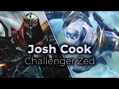 Zed Montage - Josh Cook Challenger Zed (S11/S10) ⚔️