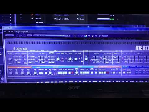 Cherry Audio Mercury 6 versus Mercury 4 basic wind synth leads