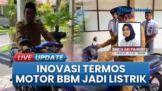 Siswa SMKN 3 Bondowoso Sulap Motor BBM Jadi Motor Listrik, dari Bengkel Sekolah demi Masa Depan