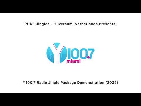 PURE Jingles - Y100.7 Radio Jingle Package Demonstration (2025)