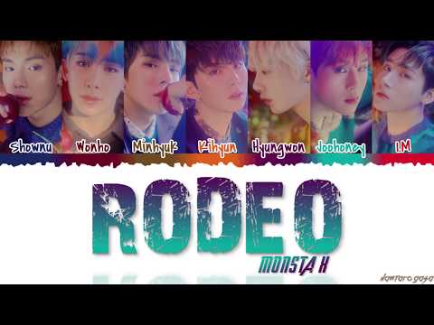 MONSTA X (몬스타엑스) - 'RODEO' Lyrics [Color Coded_Han_Rom_Eng]