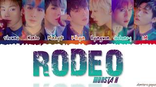 MONSTA X (몬스타엑스) - &#39;RODEO&#39; Lyrics [Color Coded_Han_Rom_Eng]