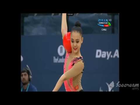 Sabina Papushina - мяч AGF Junior Trophy 2019 Baku