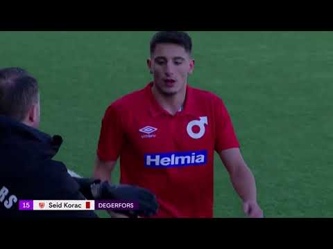 Seid Korać - the hardest defender in Sweden / Allsvenskan 2023