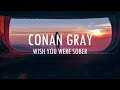 Conan Gray - Wish You Were Sober Lyrics Conan Gray - Wish You Were Sober Lyrics