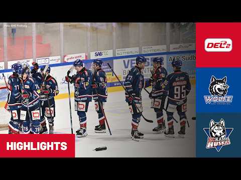 DEL2: EHC Freiburg vs. EC Kassel Huskies | Highlights