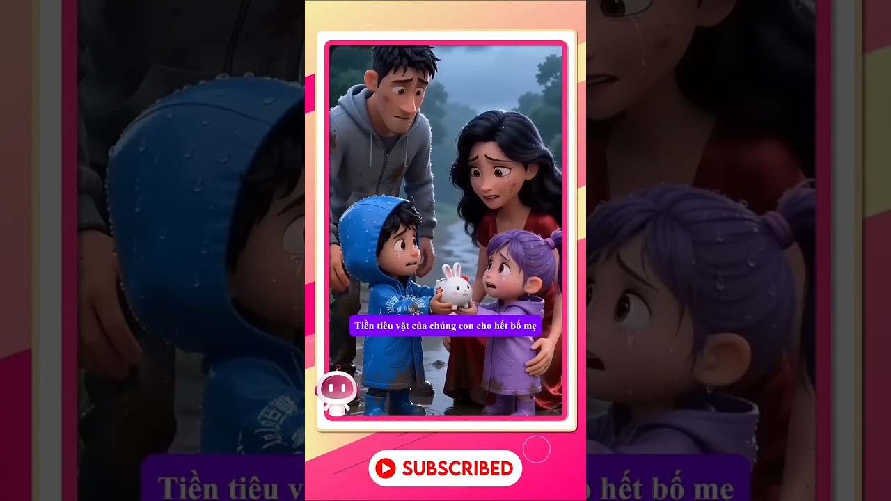 Bố mẹ đừng rời xa tụi con nữa