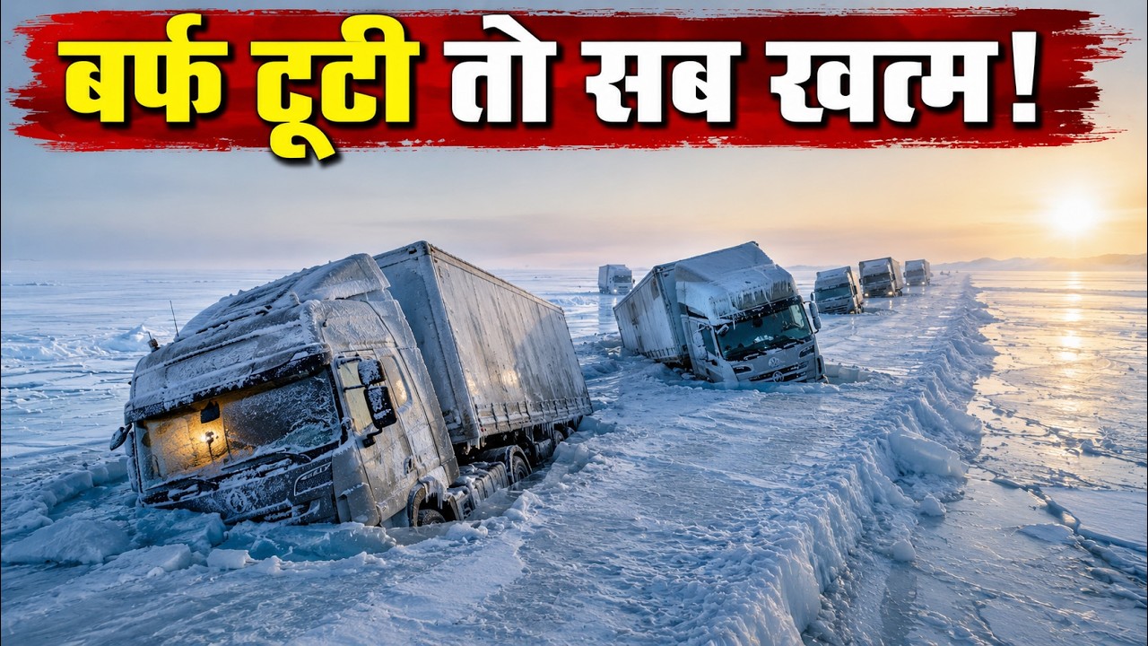 रूस बर्फ पर सड़कें क्यों बनाता है? Why Russia Builds Roads on Ice?