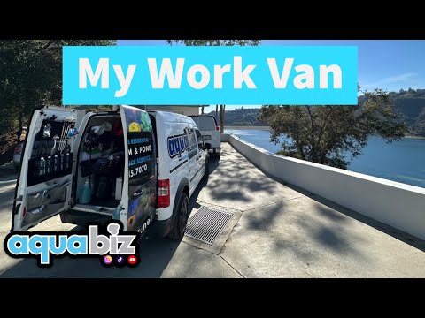Aquarium Maintenance Van Setup & Equipment - Aqua Biz