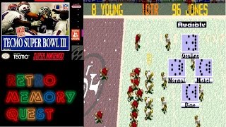 Tecmo Super Bowl 3 - Retro Replay (Game 2)