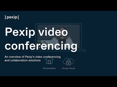 Pexip video/presentation/materials