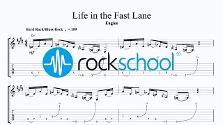 Life in the Fast Lane - Eagles, Rockschool 2024, Electric Guitar Grade 5