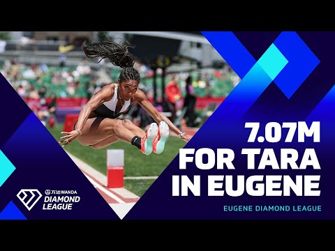 Davis-Woodhall flies to 7.07m world lead in Eugene | Wanda Diamond League