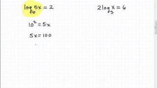 Solve a Logarithm Equation