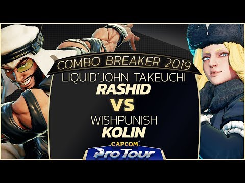 LIQUID`John Takeuchi (Rashid) vs WishPunish (Kolin) - Combo Breaker 2019 Day 2 Pools - CPT 2019
