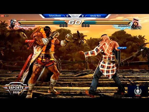 TEKKEN 7 Grand Finals : Talon | Book (Fah) vs UncleBen (Shaheen) @ TEC2020
