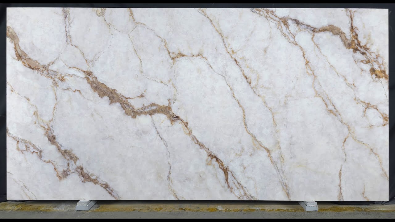Sapphire Gold Quartz Worktop Video