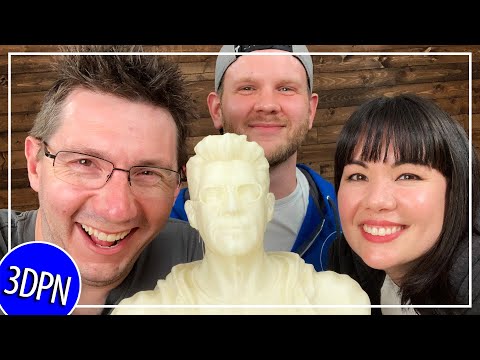 3D Printing a BUST of MYSELF? Video