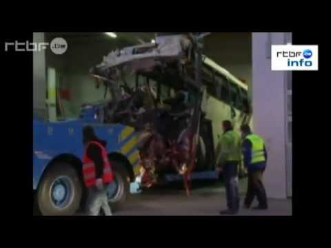 Accident d'un car belge en Suisse (tout en images)