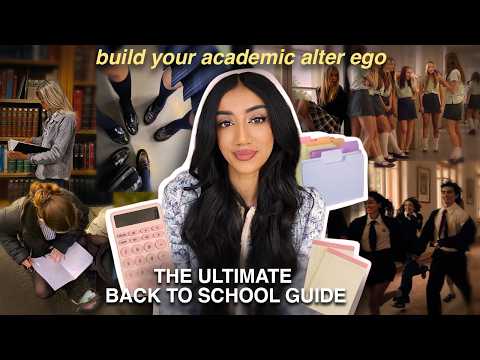 the ULTIMATE back to school guide | mindset shifts, study hacks, & routines for your best year ever