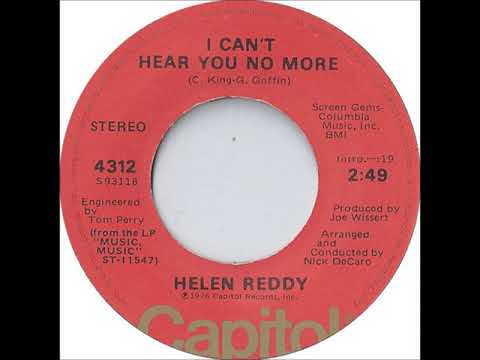 Helen Reddy - I Can't Hear You No More (1976)