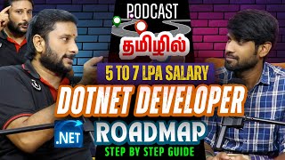 💻 Dotnet Developer Roadmap Tamil - Step by Step Guide | Full Stack .NET Developer Course Tamil 🚀