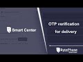OTP verification for delivery