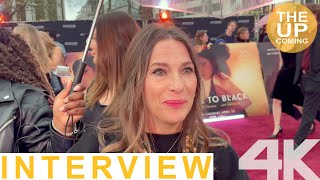 Juliet Cowan interview on Back to Black, Amy Winehouse biopic at London premiere