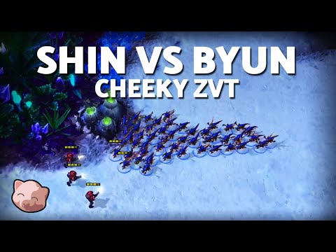 SHIN vs BYUN: Frantic ZvT | KSL Ro8 - StarCraft 2