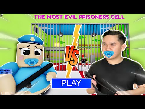 Let's play BABY BARRY'S PRISON RUN pinaka makulit na bata sa ROBLOX!