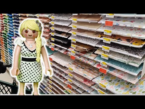 Bastel Material Haul Shopping Tour mit Familie Freundorfer [Pimp my Playmobil] Film Deustch