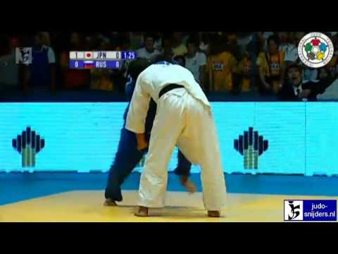 Judo 2012 World Championships Teams Salvador: Awano (JPN) - Kaytmazov (RUS) [-73kg] final