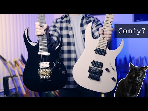 Ibanez RG vs RGA Body Shapes Discussion Comparison | Arched vs Flat Top Guitars