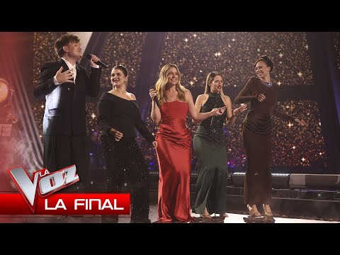 Edurne y los finalistas cantan "Santa Claus llegó a la ciudad" | La Final | La Voz 2025