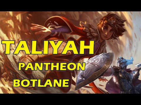 The adventures of Taliyah & Pantheon in the botlane (ft. maokai)