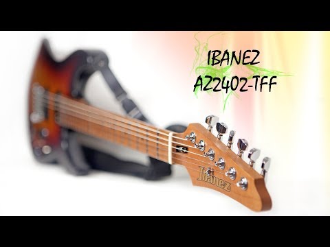 Демонстрация звучания электрогитары Ibanez AZ2402 TFF