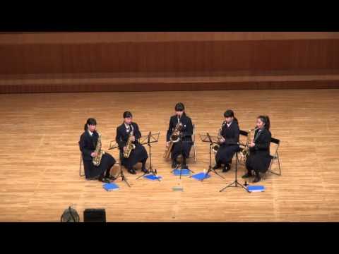 こども学科 サクソフォン５重奏（堀中）