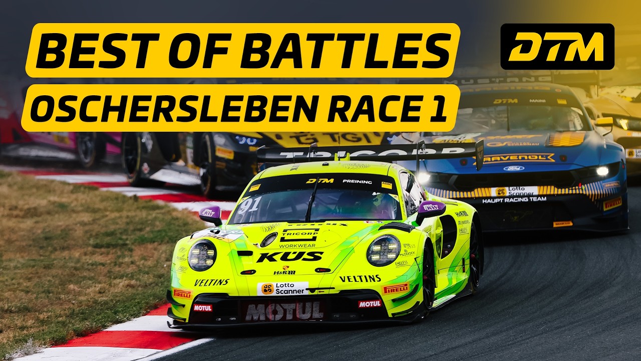 DTM Oschersleben 2026: BEST Overtakes & On-Track Battles | Race 1 🔄