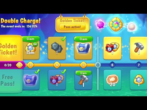 @Fishdom Level 10011, Double Charge Level 5 🔓