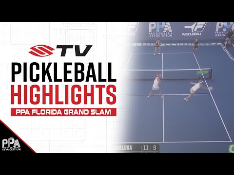 The Quick Hands Battle Pickleball Highlight - Florida Grand Slam Women's Doubles Gold Medal Match