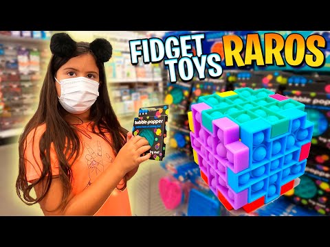 COMPRAMOS OS FIDGET TOYS MAIS RAROS DOS ESTADOS UNIDOS