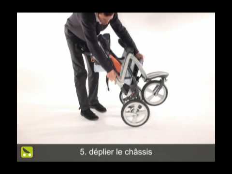 comment monter la poussette chicco