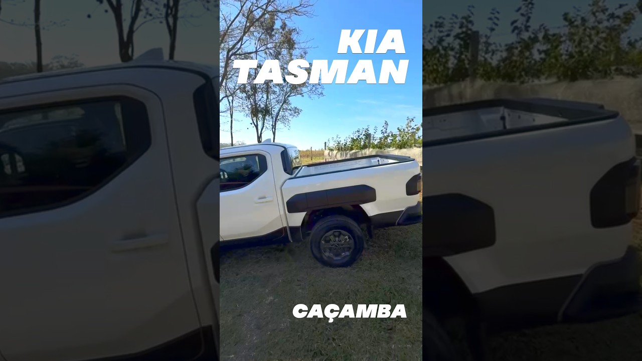 KIA TASMAN: CAÇAMBA