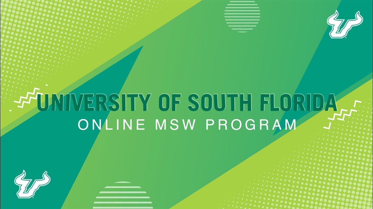 University of South Florida - Online Masters of Social Work - Shawn Fox