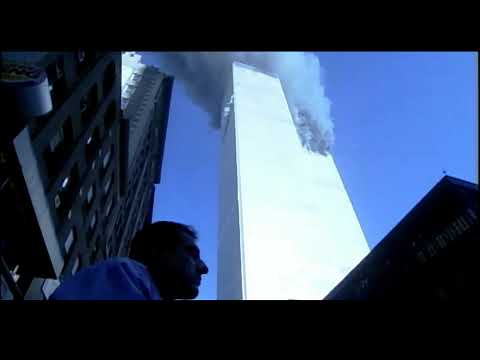 [Graphic Content] 2nd Plane Hit Below High Quality 9/11