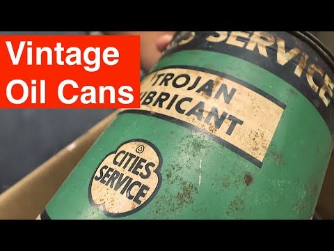 Vintage Oil Cans