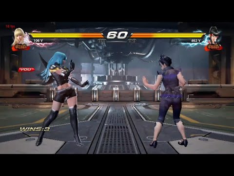 53 Lili Rochefort  VS Kazumi - Tekken 7 ( Uchiha x24 ) Gameplay PC