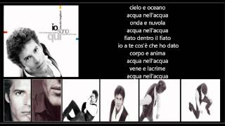 CLAUDIO BAGLIONI - Acqua nell'acqua