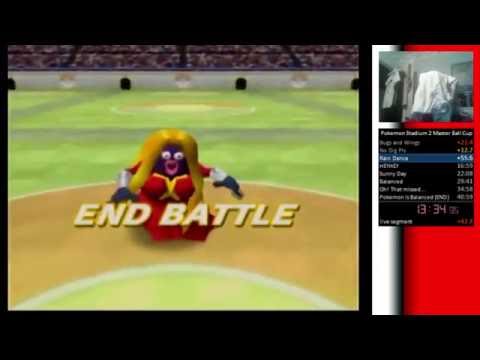 Pokemon Stadium 2 Blindfolded Challenge Cup in 46:04