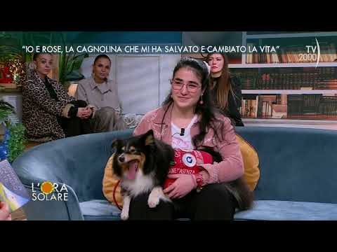 L'Ora Solare (TV2000) "Io e Rosie, la cagnolina che mi ha salvato e cambiato la vita"